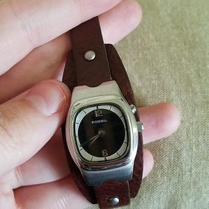 Fossil Brown Leather Watch